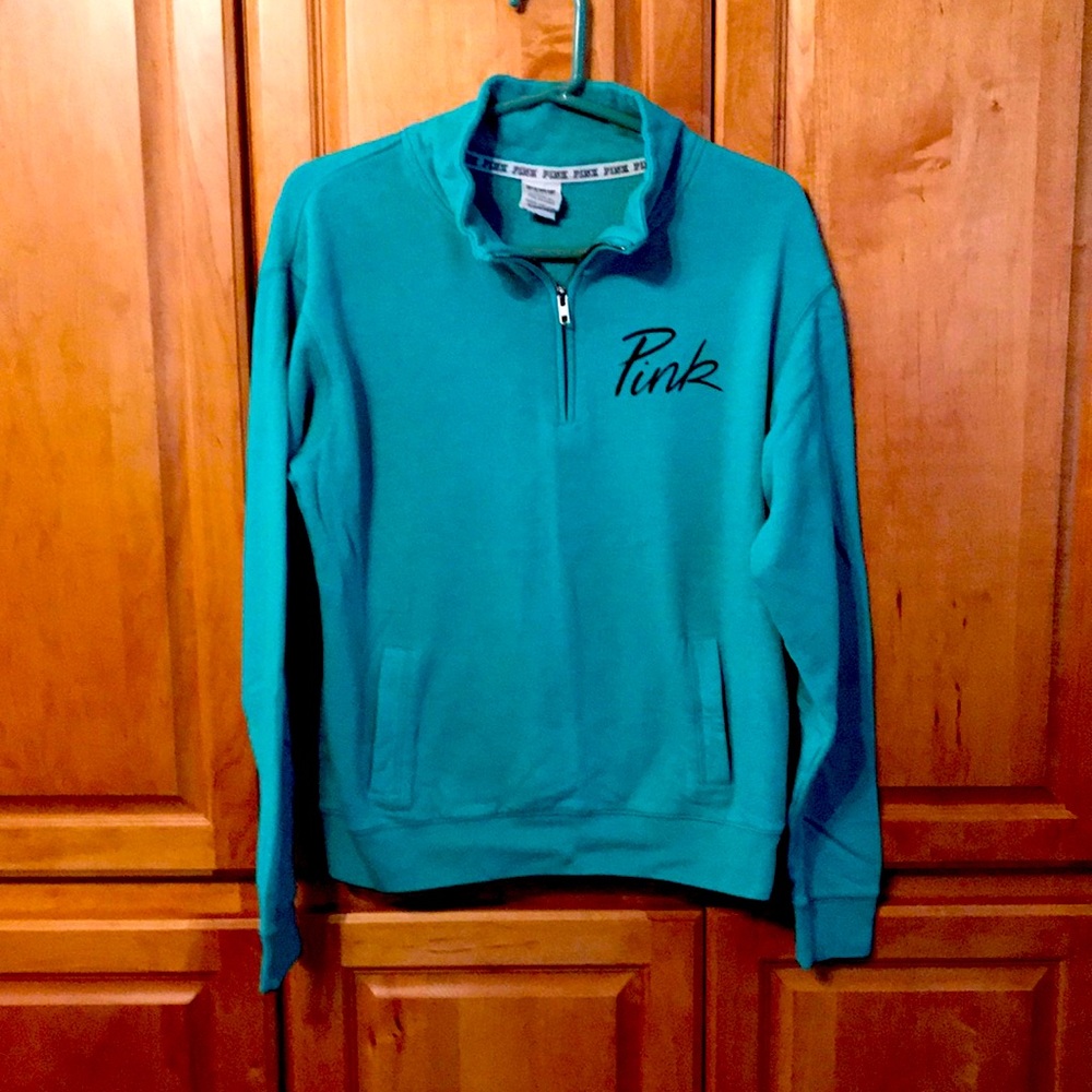 Victoria’s Secret Pink 3/4 Zip Sweatshirt